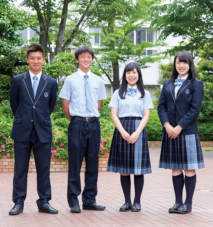 神戸国際大学附属高等学校 ご採用学校の紹介 学校制服 学校関係のお客様へ